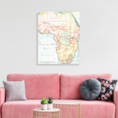 TOILE AFRIQUE : MAP, 1894 (Insitu(Salon))