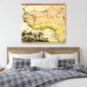 Toile Afrique occidentaleCarte panoramiqueAfrique occide (Insitu(Chambre))