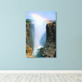 Toile Afrique, Zambie, Victoria Falls National Park. (Insitu (Plancher de Bois))