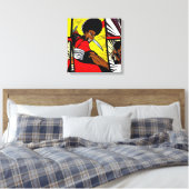Toile Afro Ninja (Insitu(Chambre))