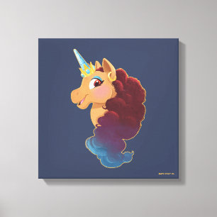 Toile Afro Unicorn   Divine la licorne