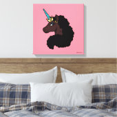 Toile Afro Unicorn | Magique (Insitu(Chambre))