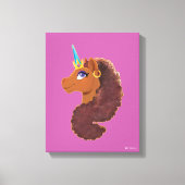 Toile Afro Unicorn | Unique (Recto)