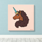 Toile Afro Unicorn | Unique (Insitu (Plancher de Bois))