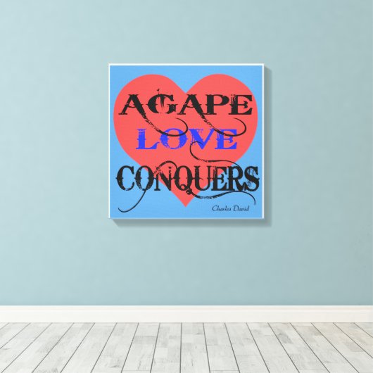 Toile Agape (Insitu (Plancher de Bois))