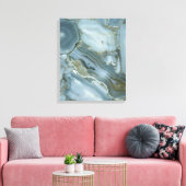 Toile Agate bleue (Insitu(Salon))