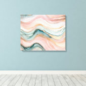 Toile Agate Pastel Filmy (Insitu (Plancher de Bois))