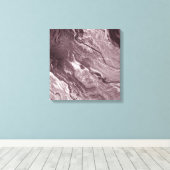 Toile Agate rouge cristallisée | Ruby Crimson en pierre  (Insitu (Plancher de Bois))