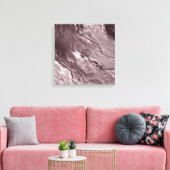 Toile Agate rouge cristallisée | Ruby Crimson en pierre  (Insitu(Salon))