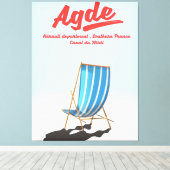 Toile Agde, département de l'Hérault dans le sud de la F (Insitu (Plancher de Bois))