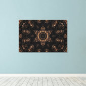Toile Âge de bronze Mandala (Insitu (Plancher de Bois))