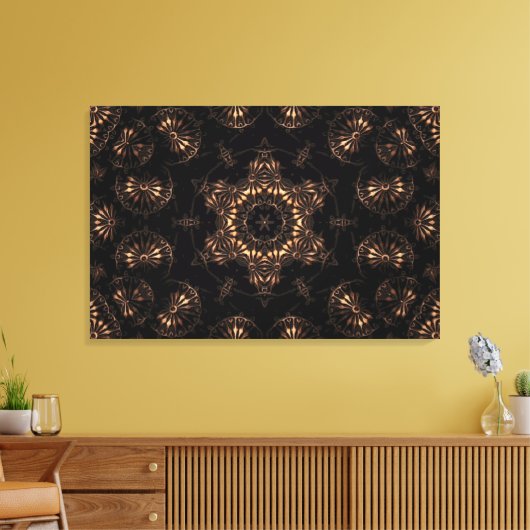 Toile Âge de bronze Mandala (Insitu(Salon))