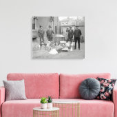 Toile Agents de la prohibition avec une distillerie clan (Insitu(Salon))