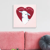 Toile Agneaux d'amour (Insitu(Salon))
