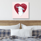 Toile Agneaux d'amour (Insitu(Chambre))