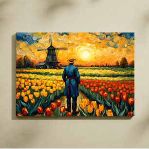Toile Agriculteur néerlandais