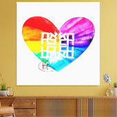 Toile Ahava Love Pride Art (Insitu(Salon))
