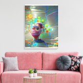 Toile AI Self Portrait 2023 (Insitu(Salon))