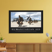 Toile Aide : Citation inspirée a (Insitu(Salon))