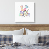 Toile Aide de professeur de Pâques gnomes Professeur de (Insitu(Chambre))