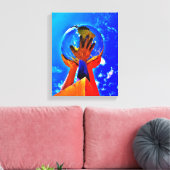 Toile Aide main II (Insitu(Salon))