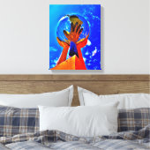 Toile Aide main II (Insitu(Chambre))