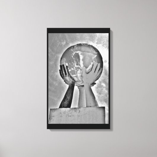 Toile Aider les mains (Recto)