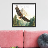 Toile Aigle  (Insitu(Salon))