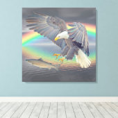 Toile Aigle (Insitu (Plancher de Bois))