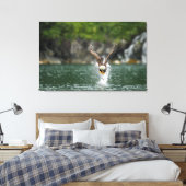 Toile Aigle Bald Le Gros Catch (Insitu(Chambre))