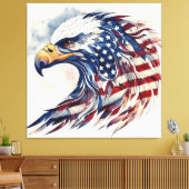 Toile Aigle de la Liberté (Insitu(Salon))