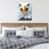 Toile Aigle du Maine vers le haut (Insitu(Chambre))