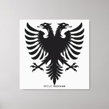 Aigle minimaliste à ailes arquées
