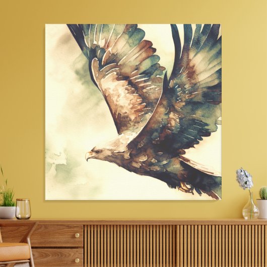 Toile Aigle moderne décoratif (Insitu(Salon))