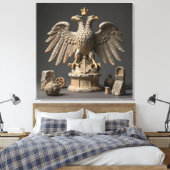 Toile Aigle sacré de l'ère hellénistique (Insitu(Chambre))