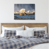 Toile Aigles Et Eaux Agitées (Insitu(Chambre))