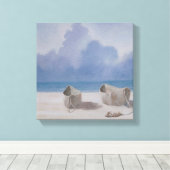 Toile Aiguille des pêcheurs Kilifi 2012 (Insitu (Plancher de Bois))