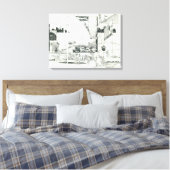 Toile Aiguille spatiale - Concept aérien Dessin 2 (Insitu(Chambre))