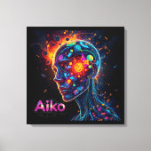 Toile AiKo Graphisme Grunge #4 (Recto)