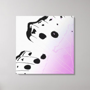 Toile Aile à papillon - Mère de l'oreiller à perle