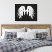 Toile AILES D'ANGE Noir (Insitu(Chambre))