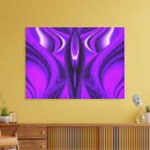 Toile Ailes d'ange violet (Insitu(Salon))