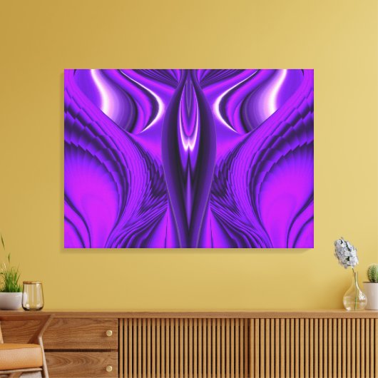 Toile Ailes d'ange violet (Insitu(Salon))