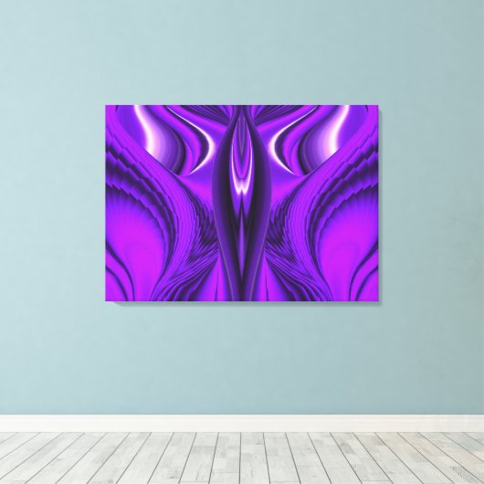 Toile Ailes d'ange violet (Insitu (Plancher de Bois))