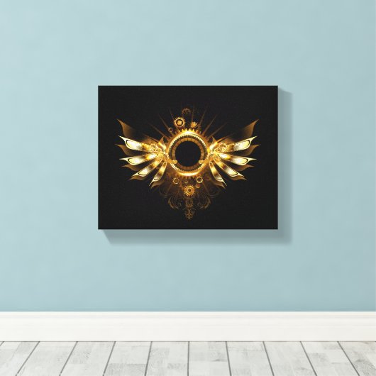 Toile Ailes de Steampunk (Insitu (Plancher de Bois))