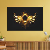 Toile Ailes de Steampunk (Insitu(Salon))