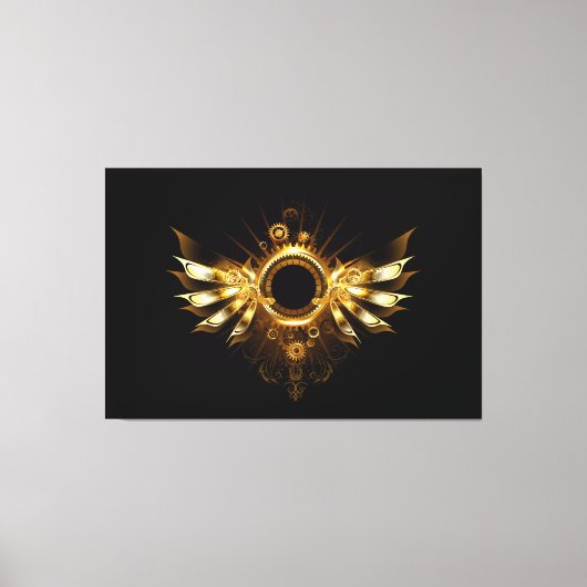 Toile Ailes de Steampunk (Recto)