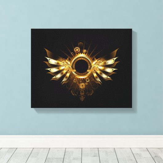 Toile Ailes de Steampunk (Insitu (Plancher de Bois))