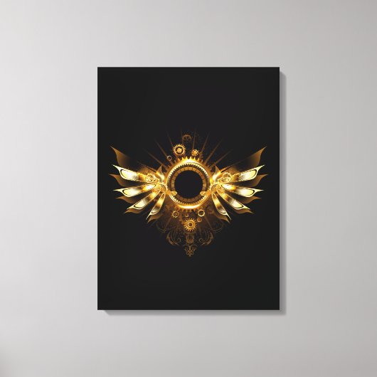 Toile Ailes de Steampunk (Recto)