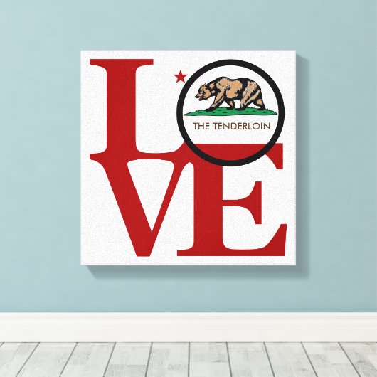 Toile AIMER La longe (Insitu (Plancher de Bois))